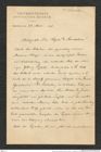 Nachlass Franz Steindachner, Brief von Hector F. E. Jungersen an Franz Steindachner (26.03.1901), Inv.Nr. 262.02, Seite 1